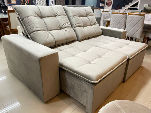 Sofá com Chaise 2,90 x 1,80 - Fox – Conceito Mobile